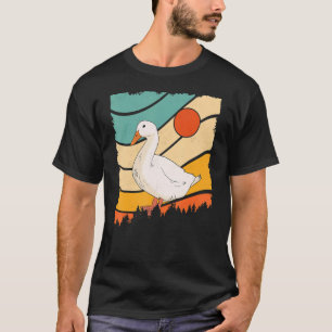 Vintage Retro Style Awesome Wild animal waterfowl  T-Shirt