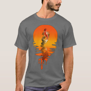 Vintage Retro Style Koi Fish T-Shirt