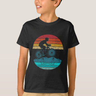 Vintage Retro Style Mountain Bikers Biking Gift T-Shirt