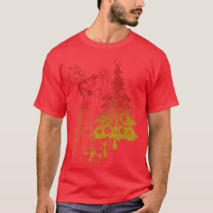 VINTAGE RETRO STYLE Reddy Kilowatt CHRISTMAS DAY T-Shirt