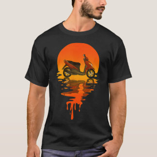 Vintage Retro Style Scooter  T-Shirt