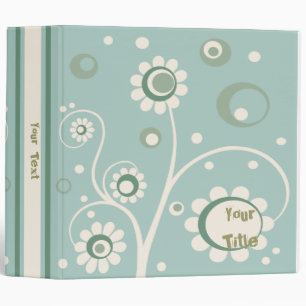 Vintage Retro Style Scrapbook Photo Binder