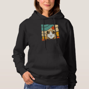 Vintage Retro Style Wildlife Animal domestic cavy  Hoodie