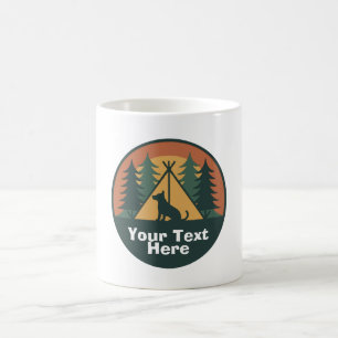 Vintage Retro Sunset Dad and Grandpa Personalized  Coffee Mug