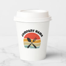 Vintage Retro Sunset Gradient Fun Diner