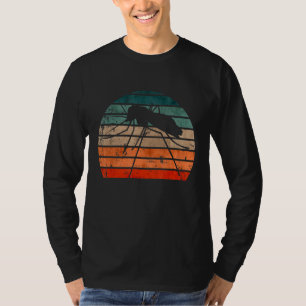 Vintage Retro Sunset Summer Mosquito Insect Bug T-Shirt