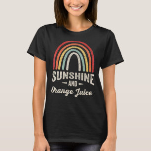 Vintage Retro Sunshine And Orange Juice Summer 1 T-Shirt