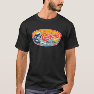 Vintage Retro Surf Style UC Santa Cruz T T-Shirt