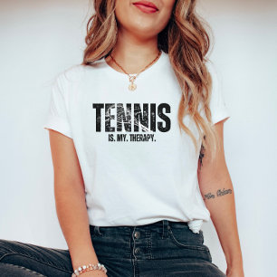 Vintage Retro Tennis is My Therapy T-Shirt