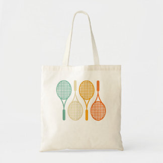 Vintage Retro Tennis RacketFor Tennis Player Tote Bag