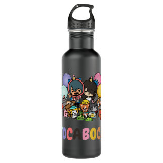 Vintage Retro Toca App Development Boca Studio Gif 710 Ml Water Bottle