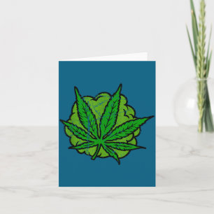 Vintage Retro Weed 2026 Card