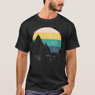 Vintage Retro Whistler Canada T-Shirt