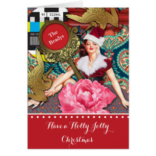 Vintage Retro Xmas Santa