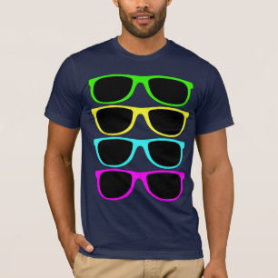 Vintage Rgb Fluo Sunglasses T-Shirt