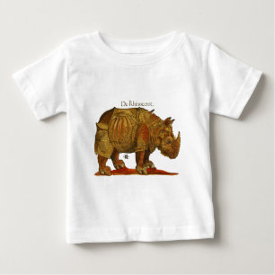 Vintage Rhino Durer's Rhinoceros Antique Baby T-Shirt