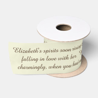 Vintage ribbon satin ribbon