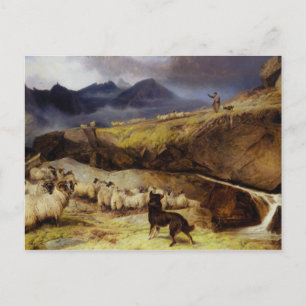 Vintage Richard Ansdell Isle of Sky Postcard