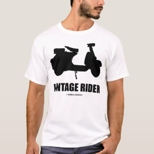 Vintage Rider (Motor Scooter) T-Shirt