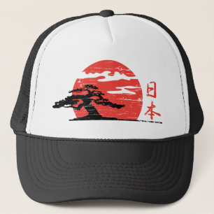 Vintage Rising Sun Trucker Hat