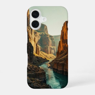 Vintage River Canyon iPhone 16 Case