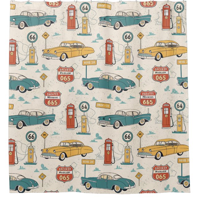 Vintage Road Trip Pattern (1) (Front)