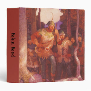 Vintage Robin Hood and His Merry Men by NC Wyeth Binder