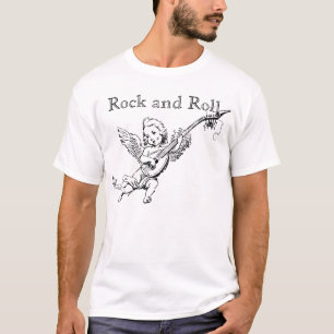 Vintage Rock and Roll Cherub Tee Shirt