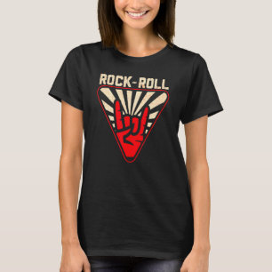 Vintage Rock And Roll Music Retro Rock And Roll 5 T-Shirt