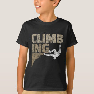 Vintage Rock Climbing For Rock Climbers T-Shirt