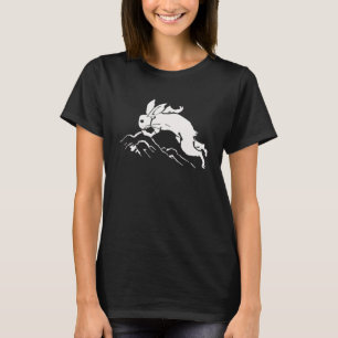 Vintage Rocks Climbing Rabbit For Women T-Shirt