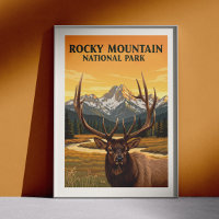 Vintage Rocky Mountain National Park