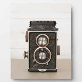 Vintage Rolleiflex Twin lens camera Plaque