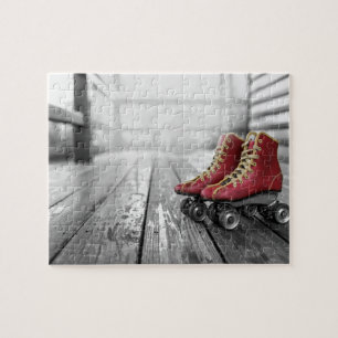 Vintage roller skates jigsaw puzzle