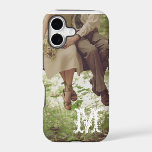 Vintage Romance Love Couple Monogram IPHONE 5 Case