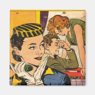 Vintage Romance Magnet