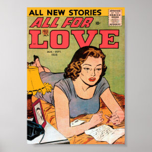 Vintage Romance Poster