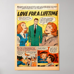 Vintage Romance Poster