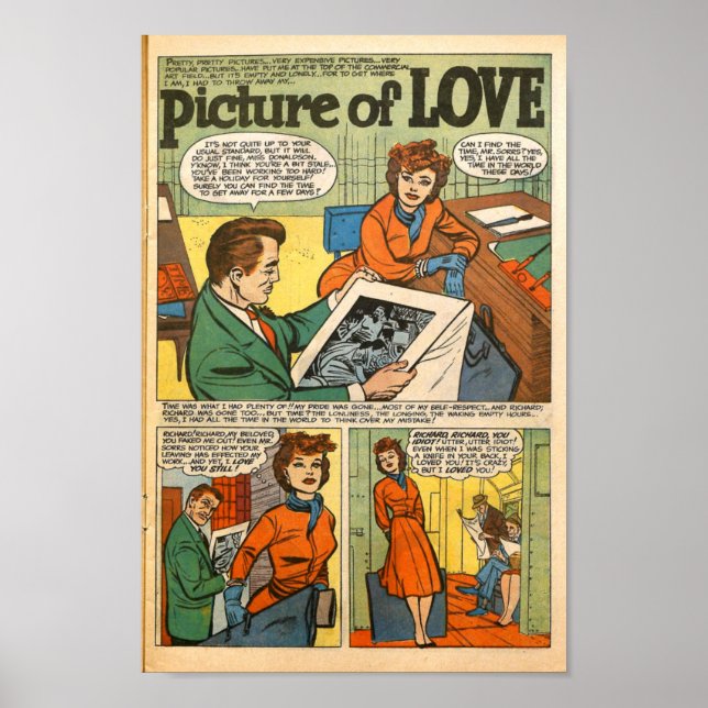 Vintage Romance Poster (Front)