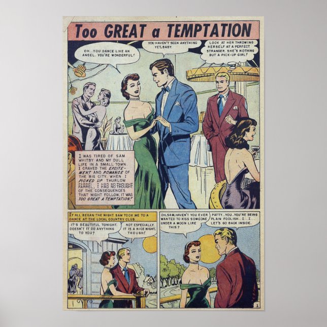 Vintage Romance Poster (Front)