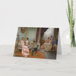 Vintage, Romantic Greeting Card