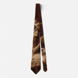 Vintage Romantic Music, Love and Romance Lovers Tie