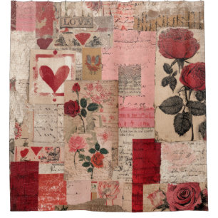 Vintage Romantic Rose Collage (1)