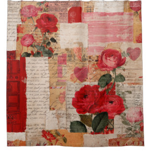 Vintage Romantic Rose Collage (6)