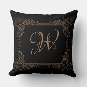 Vintage Romantic Steampunk Fairytale Throw Pillow