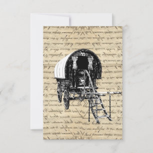 Vintage Romany Gypsy wagon