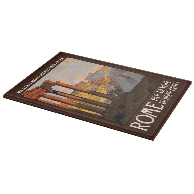 Vintage Rome Italy cutting boards (Corner)