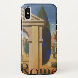 Vintage Rome Travel Poster Art Case-Mate iPhone Case