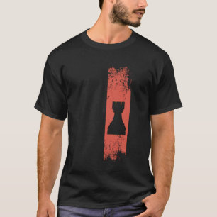 Vintage Rook Chess Piece Chess Lover T-Shirt