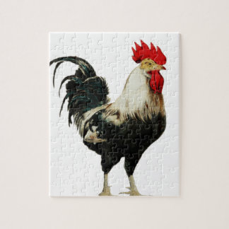 Vintage Rooster Chicken Customize Animal best Jigsaw Puzzle